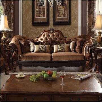 52095 Acme Furniture Dresden - Cherry Oak Living Room Furniture Sofa
