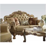 53161 Acme Furniture Dresden - Gold Patina Living Room Furniture Loveseat
