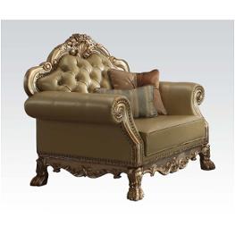 53162 Acme Furniture Dresden - Gold Patina Living Room Furniture Living Room Chair
