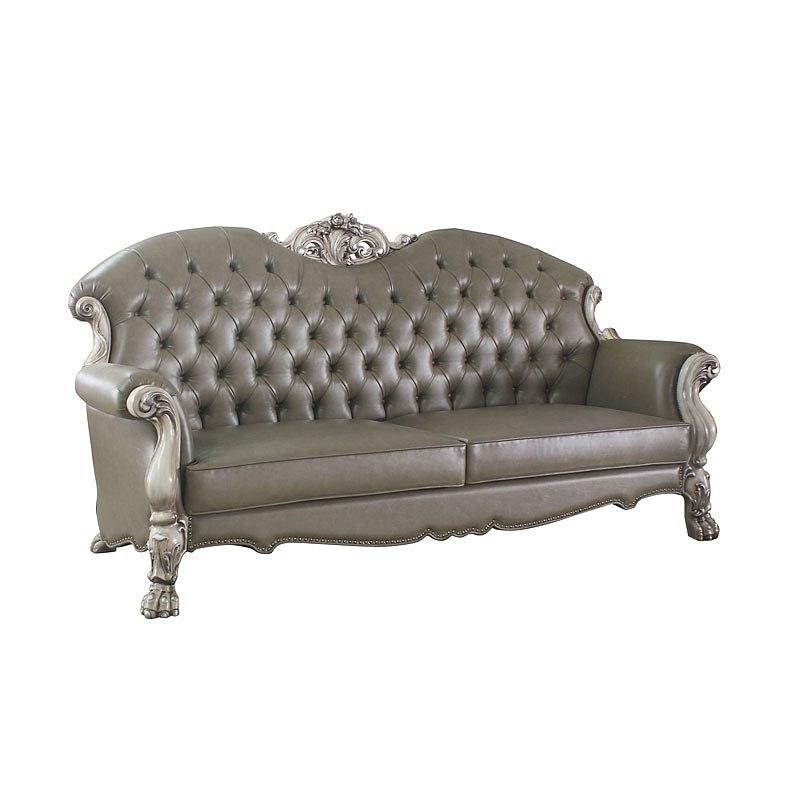 58175 Acme Furniture Dresden - Vintage Bone White Living Room Furniture Sofa