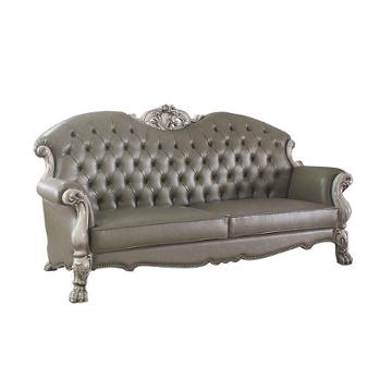58175 Acme Furniture Dresden - Vintage Bone White Living Room Furniture Sofa