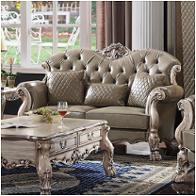 58176 Acme Furniture Loveseat - Vintage Bone White 58176 Acme Furniture Loveseat - Vintage Bone White