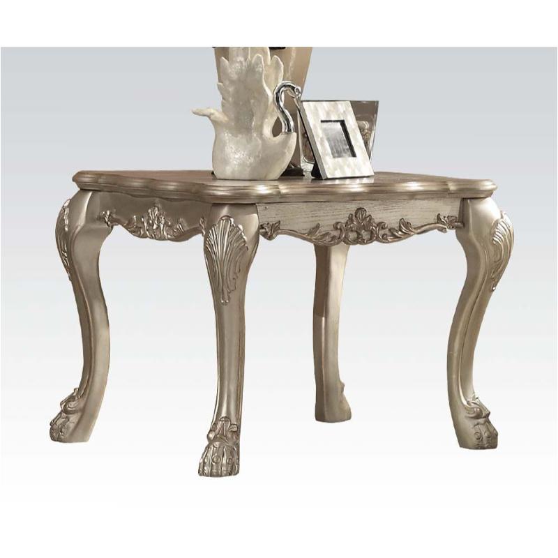 83161 Acme Furniture Dresden - Gold Patina Living Room Furniture End Table