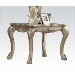 83161 Acme Furniture Dresden - Gold Patina Living Room Furniture End Table