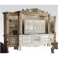 91332top Acme Furniture Dresden - Gold Patina Home Entertainment Furniture Entertainment Center