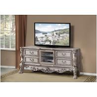 91473 Acme Furniture Dresden - Vintage Bone White Home Entertainment Furniture Tv Console