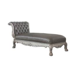 96275 Acme Furniture Dresden - Vintage Bone White Living Room Furniture Chaise