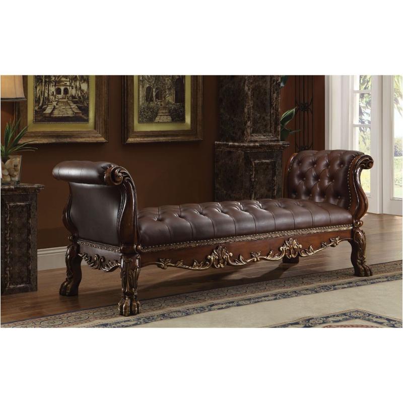 96486 Acme Furniture Dresden - Cherry Oak Cherry Oak Bench