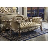 96488 Acme Furniture Dresden - Gold Patina Living Room Furniture Benche