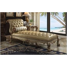 96489 Acme Furniture Dresden - Gold Patina Living Room Furniture Chaise