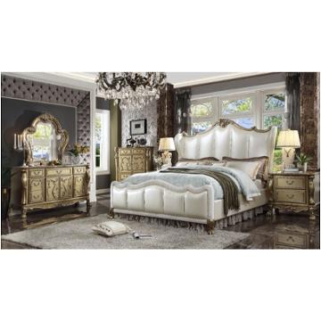27814ck-hb Acme Furniture Dresden Ii - Pearl White Bedroom Furniture Bed
