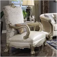 54877 Acme Furniture Dresden Ii - Pearl White Chair - Pearl