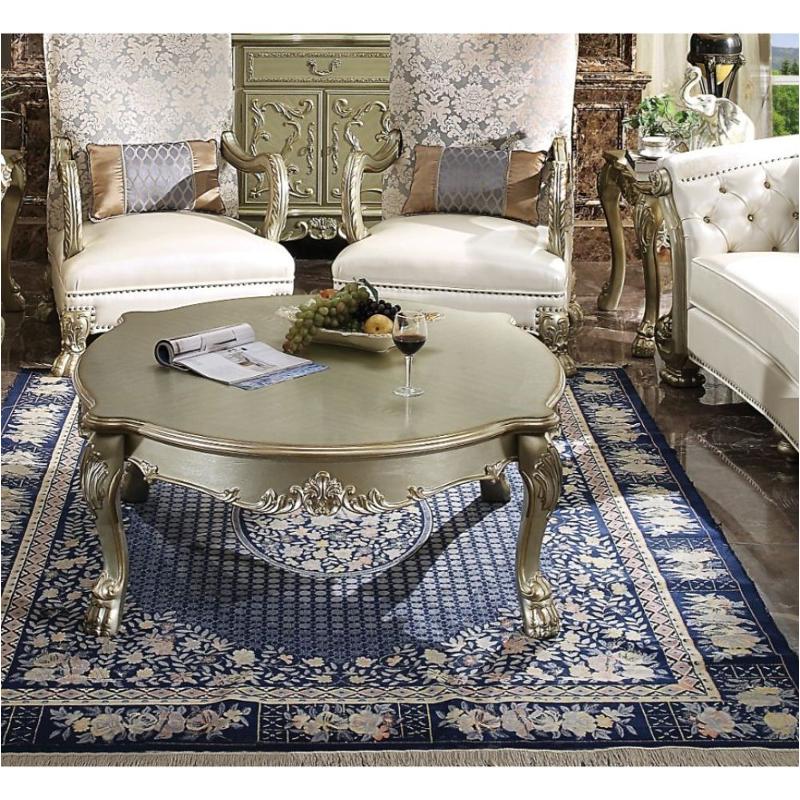 84875 Acme Furniture Coffee Table - Pearl White