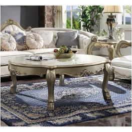 84875 Acme Furniture Dresden Ii - Pearl White Living Room Furniture Cocktail Table