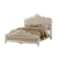 23537ek-hb Acme Furniture Chantelle - Pearl White Bedroom Furniture Bed