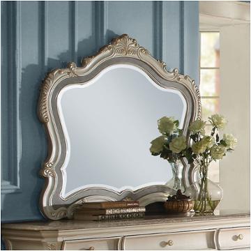 23544 Acme Furniture Chantelle - Pearl White Bedroom Furniture Mirror