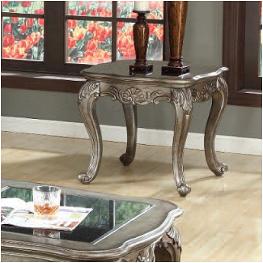 80541 Acme Furniture Chantelle - Antique Platinum Living Room Furniture End Table