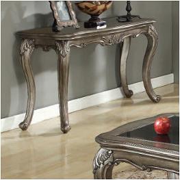 80542 Acme Furniture Chantelle - Antique Platinum Living Room Furniture Sofa Table