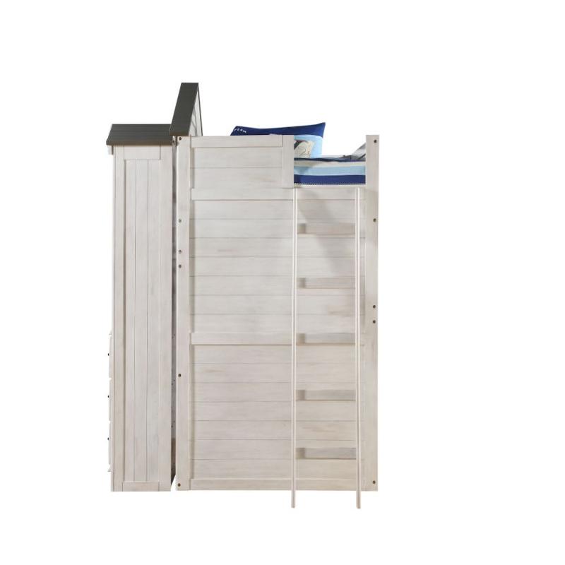 37165hf Acme Furniture White Tree House Loftbed