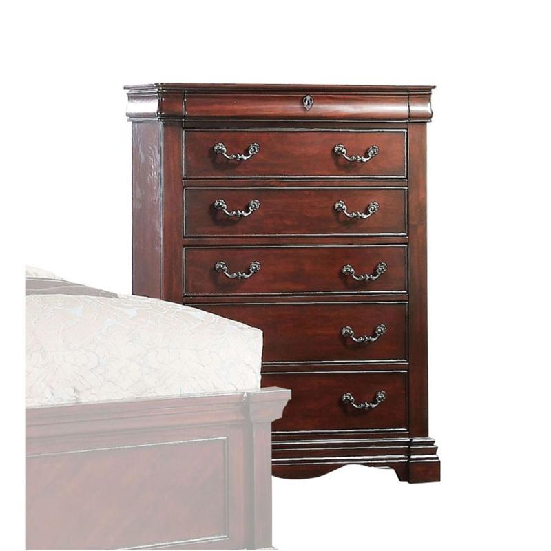 20736 Acme Furniture Estrella - Dark Cherry Bedroom Furniture Chest