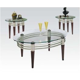 08137gl Acme Furniture Marseille Living Room Furniture Occasional Table Set