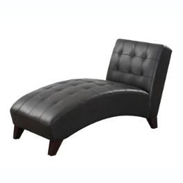 15036 Acme Furniture Anna - Black Living Room Furniture Chaise