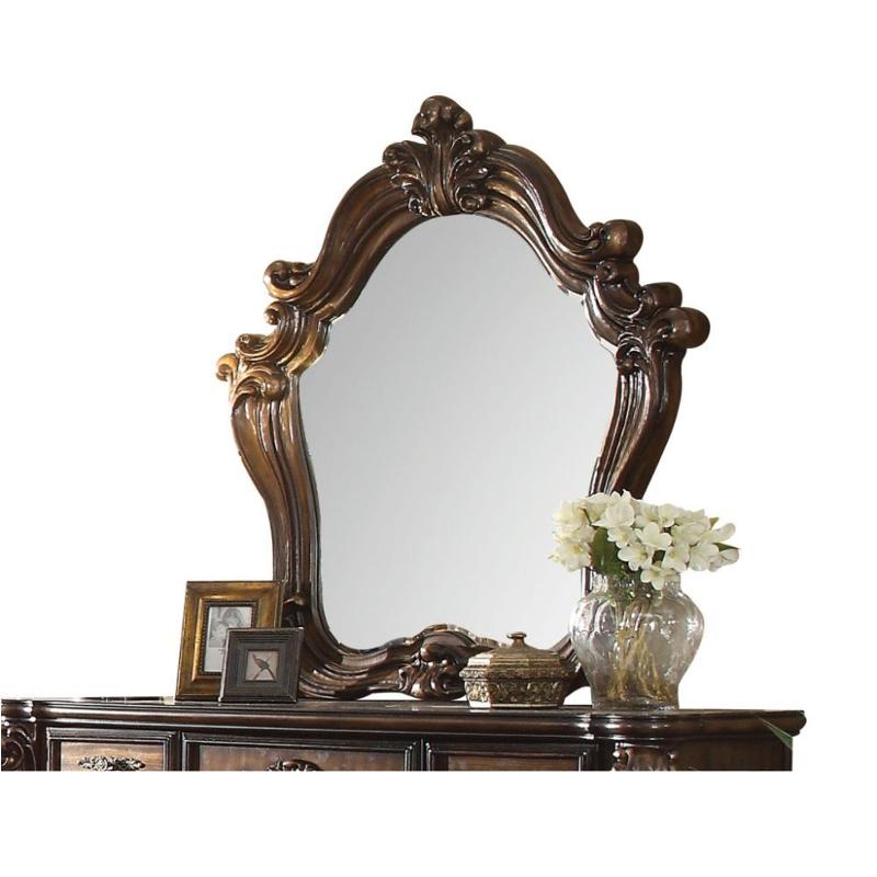 21104 Acme Furniture Versailles - Cherry Oak Bedroom Furniture Mirror