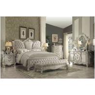 21124ck-hb Acme Furniture Versailles - Bone White Bedroom Furniture Bed