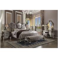 26814ck-hb Acme Furniture Versailles - Antique Platinum Bedroom Furniture Bed