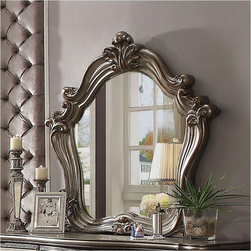 26844 Acme Furniture Silver Mirror - Antique Platinum