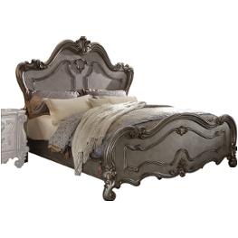 26857ek-hb Acme Furniture Versailles - Antique Platinum Bedroom Furniture Bed