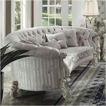 52085 Acme Furniture Versailles - Bone White Living Room Furniture Sofa