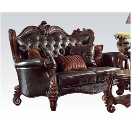 52121 Acme Furniture Versailles - Cherry Oak Living Room Furniture Loveseat
