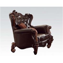 52122 Acme Furniture Versailles - Cherry Oak Living Room Furniture Living Room Chair
