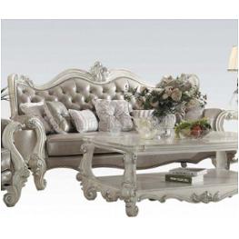 52125 Acme Furniture Versailles - Bone White Living Room Furniture Sofa