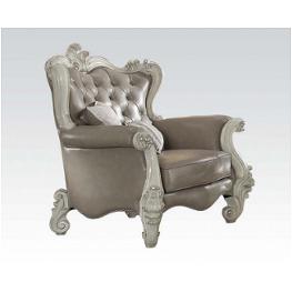 52127 Acme Furniture Versailles - Bone White Living Room Furniture Living Room Chair