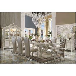 61130t Acme Furniture Versailles - Bone White Dining Room Furniture Dining Table