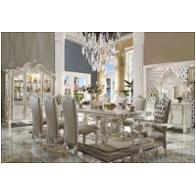 61130t Acme Furniture Versailles - Bone White Dining Room Furniture Dining Table