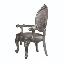 66823 Acme Furniture Versailles - Antique Platinum Dining Room Furniture Dining Chair