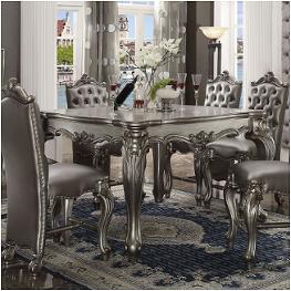 66835 Acme Furniture Versailles - Antique Platinum Dining Room Furniture Counter Height Table