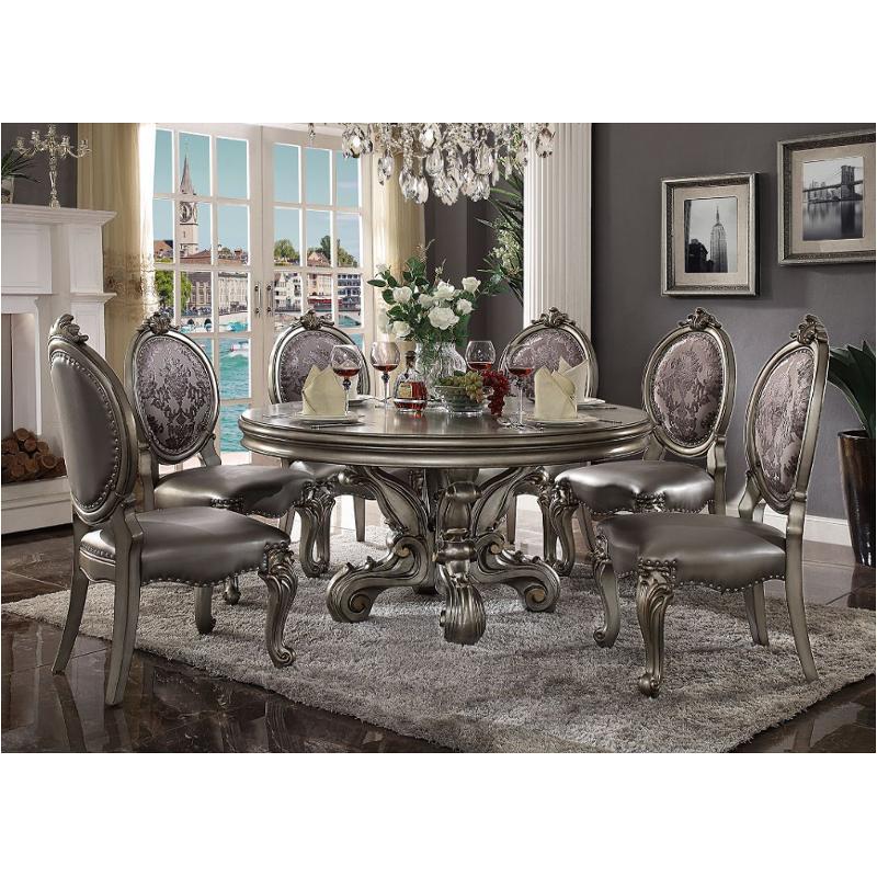 Acme Furniture Versailles Dining Table - Thumbnail 4