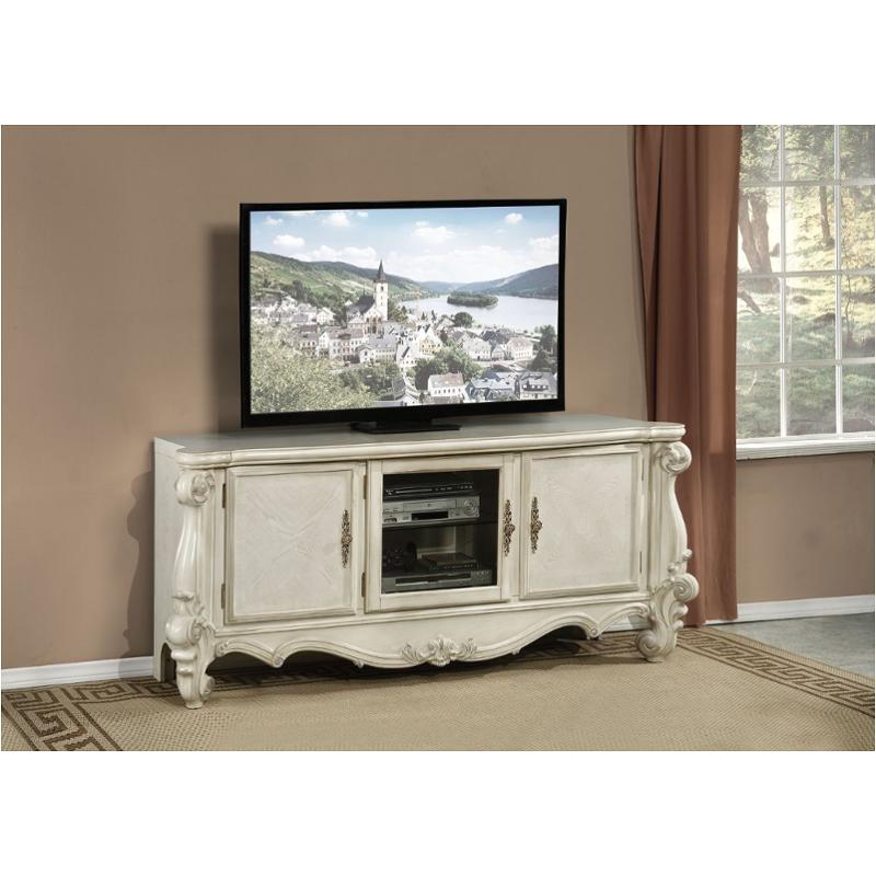 91324 Acme Furniture Versailles - Bone White Home Entertainment Furniture Tv Console