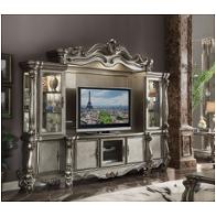 91820lp Acme Furniture Versailles - Antique Platinum Home Entertainment Furniture Entertainment Center