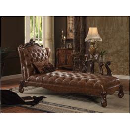 96544 Acme Furniture Versailles - Cherry Oak Living Room Furniture Chaise
