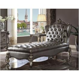 96825 Acme Furniture Versailles - Antique Platinum Living Room Furniture Chaise