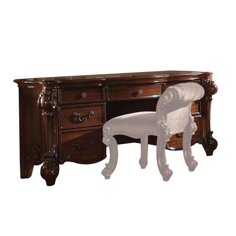 cherry vanity desk