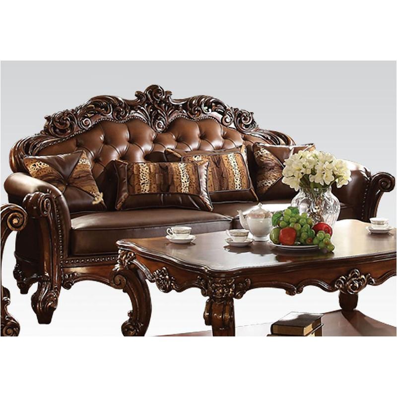 52001 Acme Furniture Vendome - Cherry Sofa - Cherry