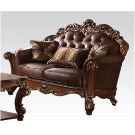 52002 Acme Furniture Vendome - Cherry Living Room Furniture Loveseat