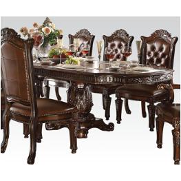 62000t Acme Furniture Vendome - Cherry Dining Room Furniture Dining Table