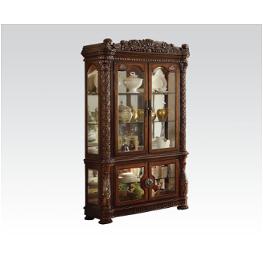 62023h Acme Furniture Vendome - Cherry Dining Room Furniture Curio